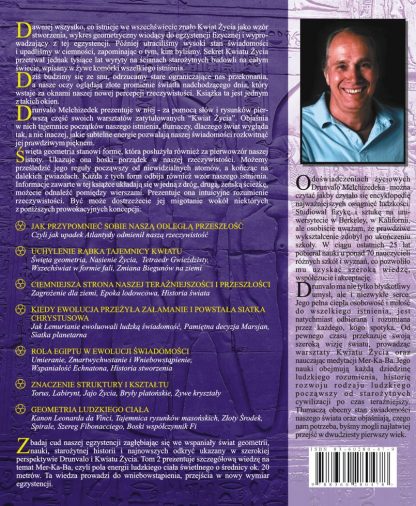Drunvalo Melchizedek<br> Pradawna tajemnica <br>Kwiatu Życia<br> tom I<br> - Image 2