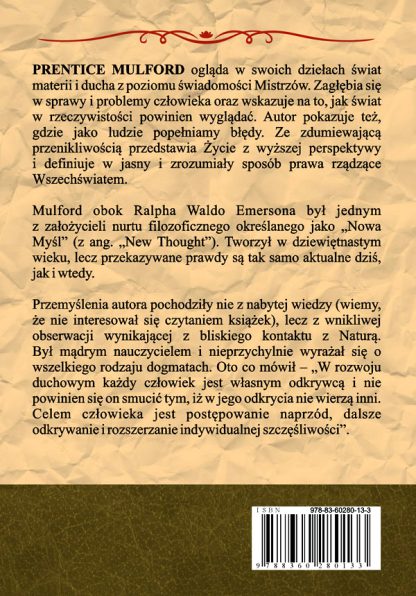 Prentice Mulford<br> Dzieła zebrane, tom II<br> Moc Ducha<br> Źródło twojej siły - Image 2