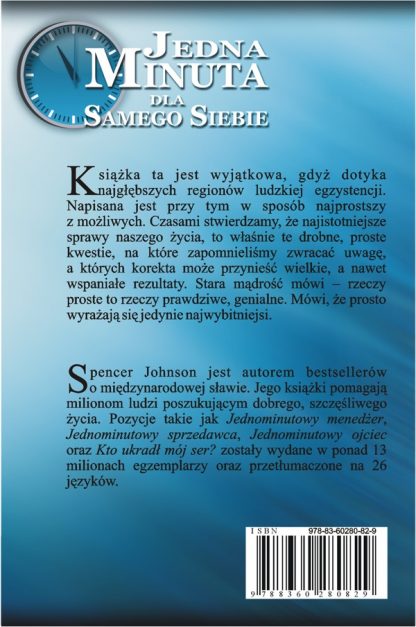 Spencer Johnson<br> Jedna minuta <br>dla samego siebie<br><br> - Image 2