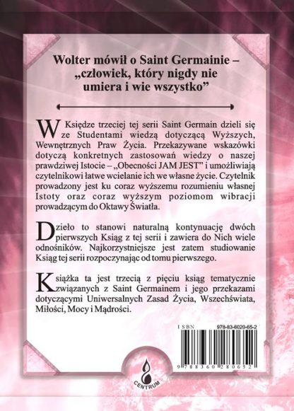 Saint Germain<br> Medytacje nad "JAM JEST"<br> Księga 3<br><br> - Image 2