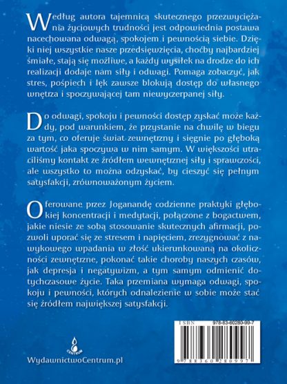 Paramhansa Jogananda<br> Jak zdobyć odwagę,<br> spokój i pewność siebie <br> Tom 6 - Image 2
