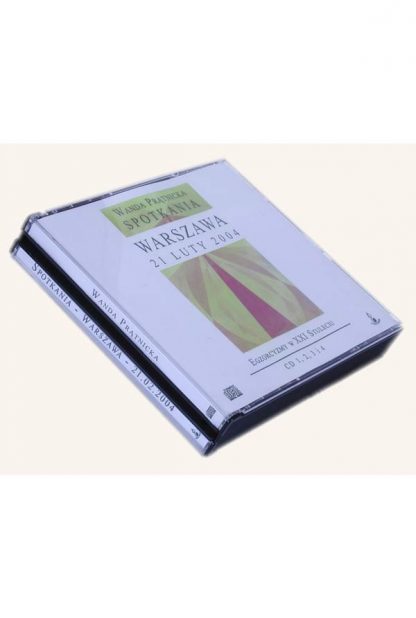 Wanda Prątnicka<br> Wykład w Warszawie  <br> z dnia 21.02.2004 <br>  4 płyty CD