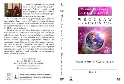 Wanda Prątnicka<br> Wykład we Wrocławiu <br> z dnia 04.04.2004  <br>  3 płyty DVD - Image 2