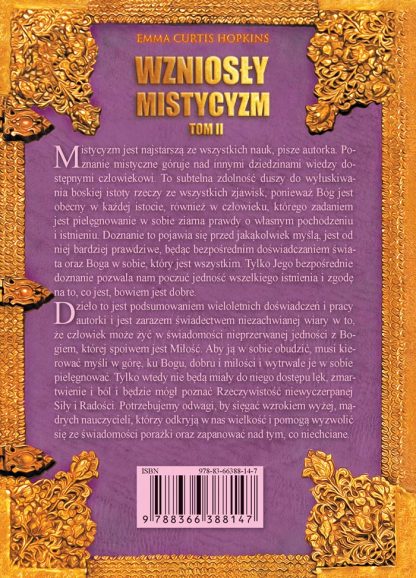 Emma Curtis Hopkins<br> Wzniosły Mistycyzm, Tom 1<br><br><br> - Image 2