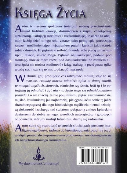 Jiddu Krishnamurti<br> Księga Życia<br> Codzienne medytacje<br> z Krishnamurtim - Image 2