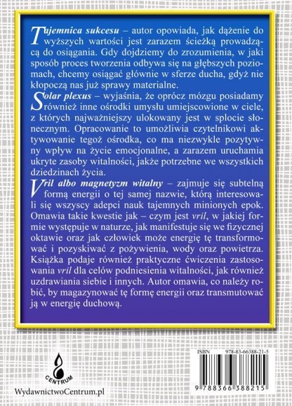 William Walker Atkinson <br> Tajemnica sukcesu<br> Solar plexus<br> Vril - Image 2