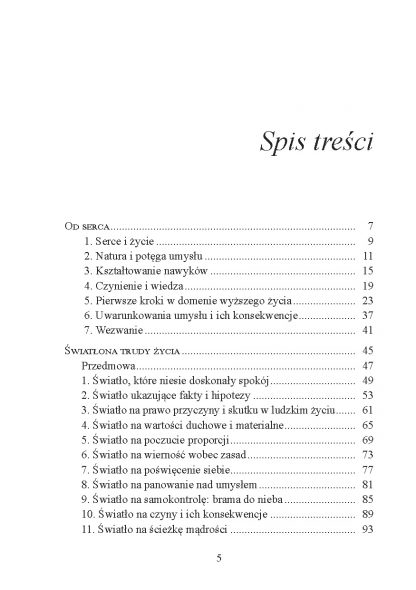 James Allen <br> Od serca<br> Światło na trudy życia<br> Od braku do Mocy - Image 3