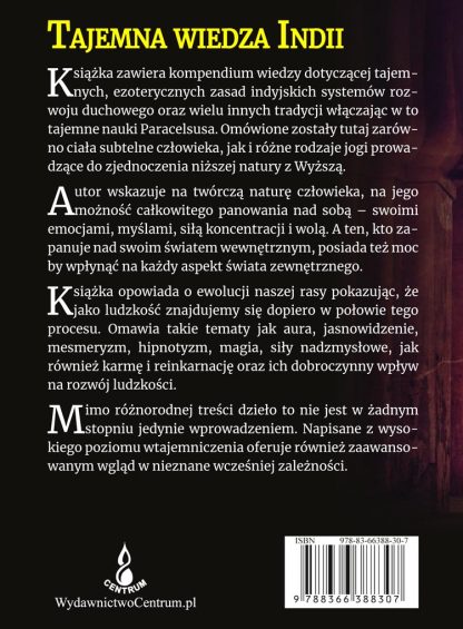Johann Baptist<br> Wiedenmann <br> Tajemna wiedza<br> Indii<br> - Image 2