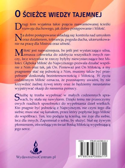 C. W. Leadbeater, Annie Besant <br> O ścieżce wiedzy tajemnej<br> Rozważania nad dziełem <br> „U stóp Mistrza”, tom 2<br> - Image 2