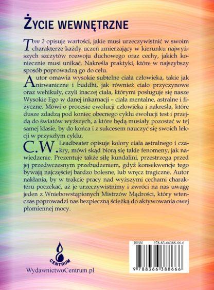 C. W. Leadbeater <br> Życie wewnętrzne<br> Tom 2<br><br> - Image 2