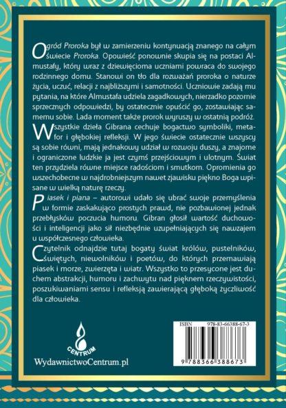 Kahlil Gibran <br> Ogród Proroka <br> Piasek i piana <br><br> - Image 2